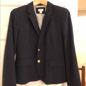 J. Crew Schoolboy Blazer in Navy - EUC